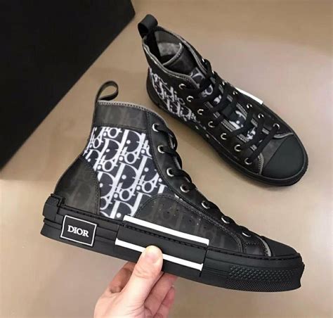 dior b23 zwart|b23 high top sneaker price.